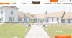 Desktop Screenshot of hotel-maisondulac.com